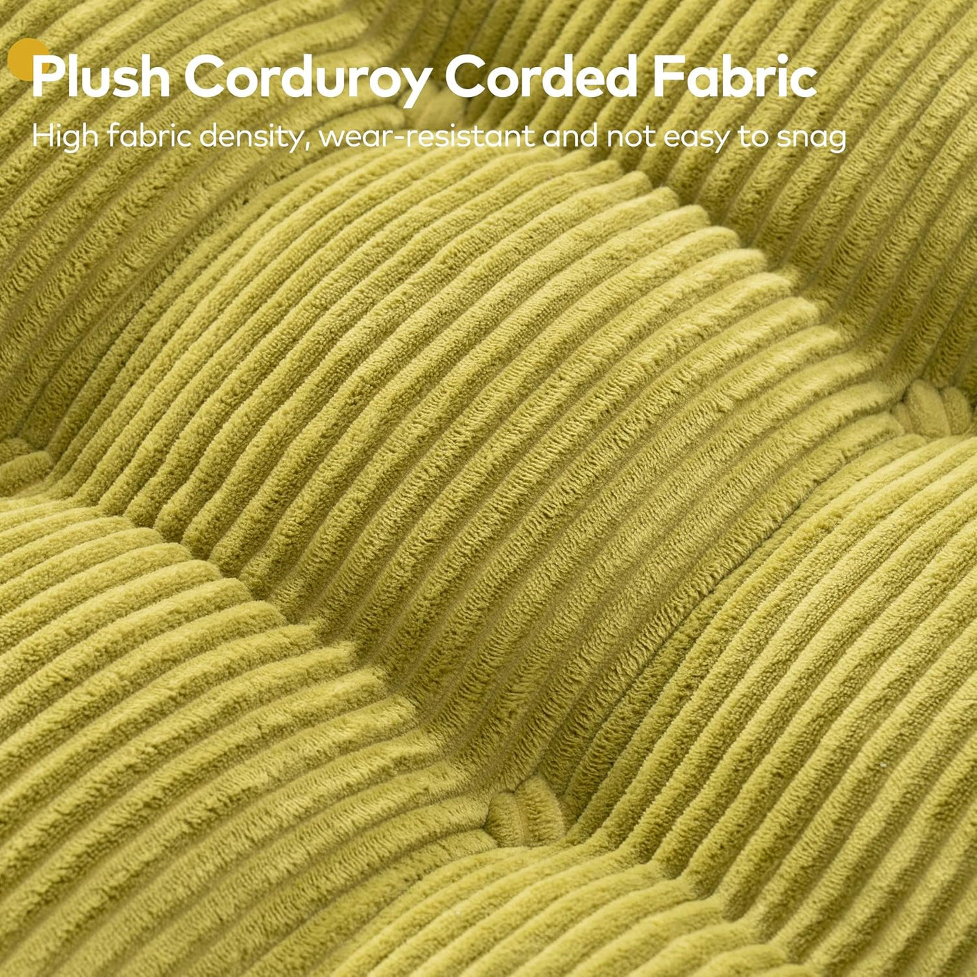 Plush corduroy corded fabric