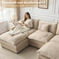 Cloud-soft double-layered 10″ cushions