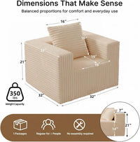 Dimensions — 32″ × 32″ × 21″, 350 lb capacity