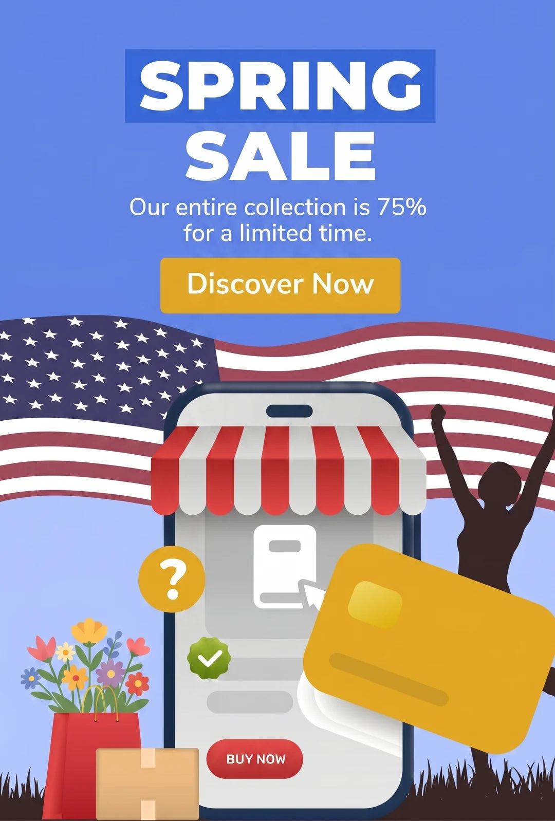 Spring Sale — 75% off the entire collection